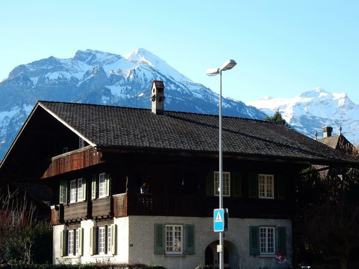 Traditional Swiss-Flat Interlaken Exteriér fotografie
